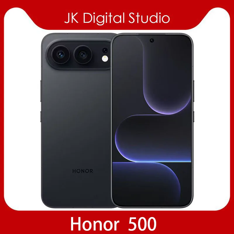 China Version New Honor 500 Snapdragon8s Gen4 6.55inch AMOLED