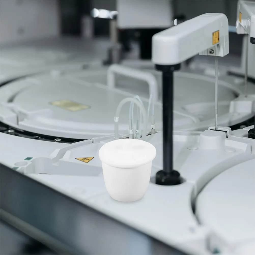 2 قطعة 30 مللي بوتقة Ptfe مع غطاء ارتفاع درجة الحرارة حمض مقاومة مختبر أداة تجريبية لذوبان المجوهرات الكيميائية