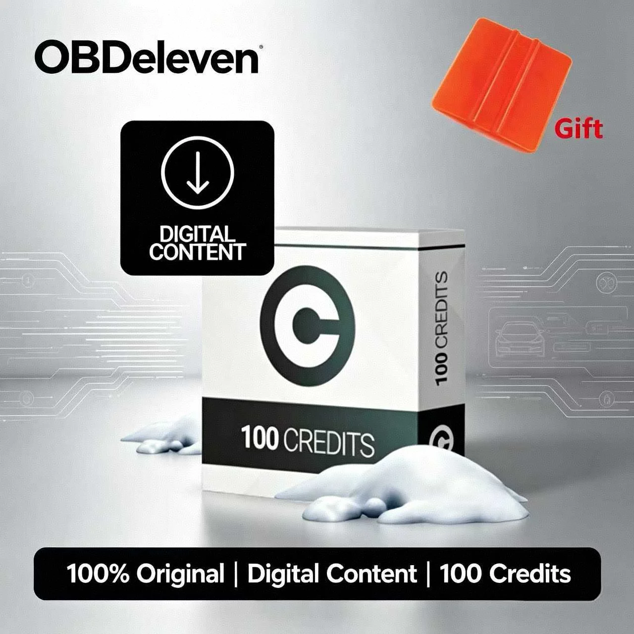obdelevenデバイスの100クレジット100-公式