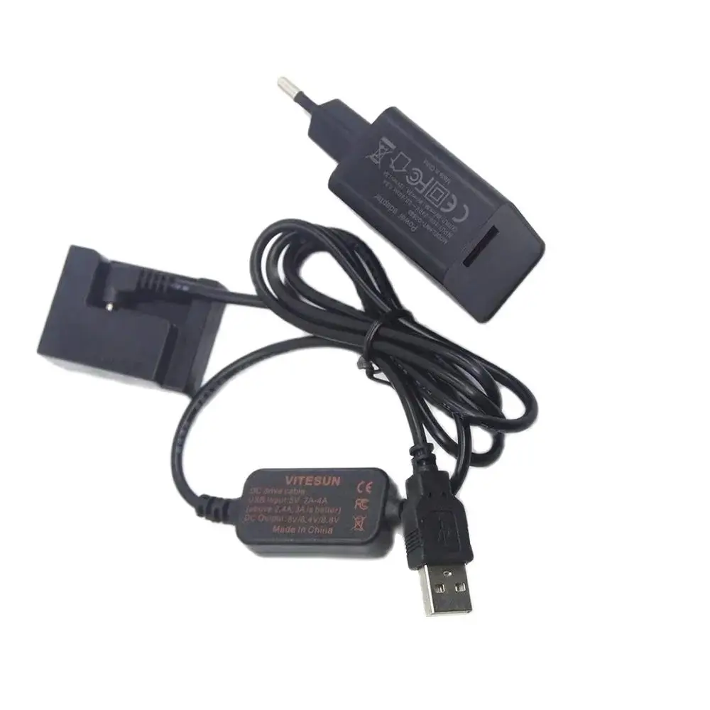 18W Charger USB to DC Cable DR-80 DC Coupler NB-10L Dummy Battery Fit for Canon G1X G3X G15 G16 SX50 SX60 HS Camera