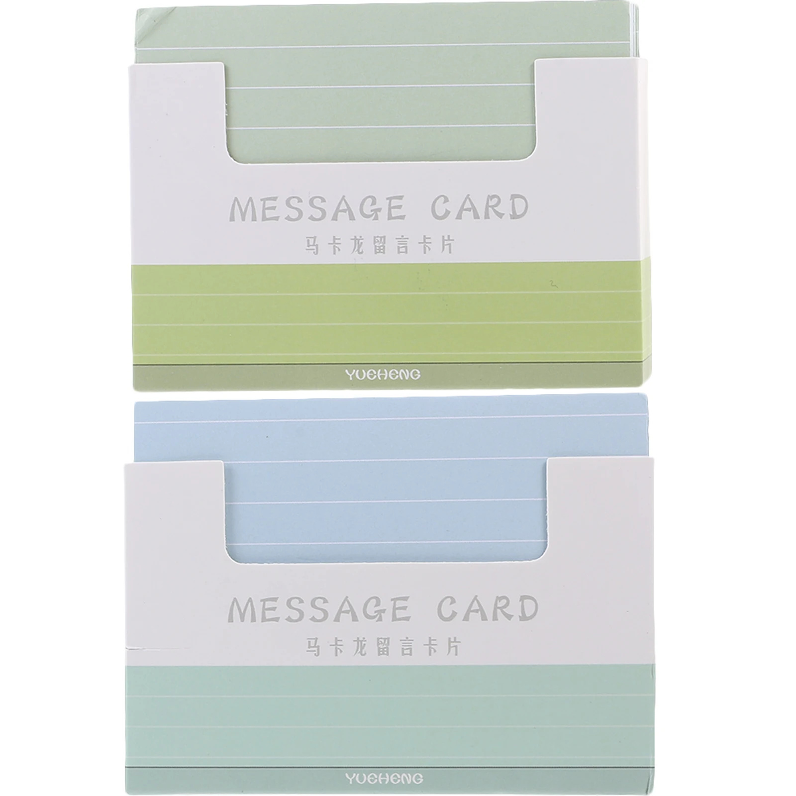 

300 Pcs Note Paper Small Card Blank Flashcards Colored Colorful Index Decorative