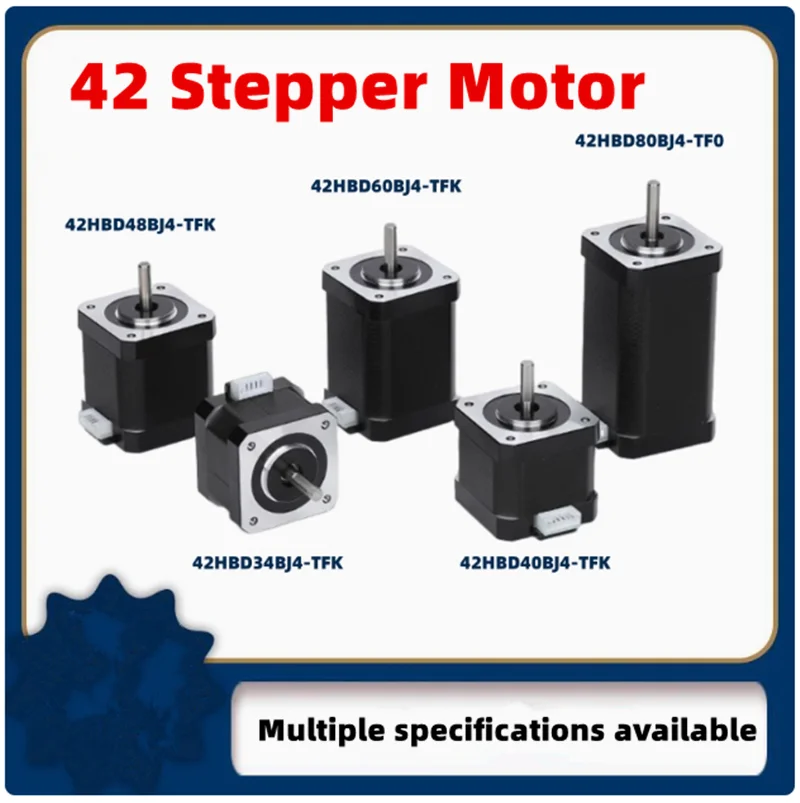 1PCS 42 stepper motor 3D printer accessories 17HS two-phase four-wire engraving machine and word writing machine NEMA17  esp32