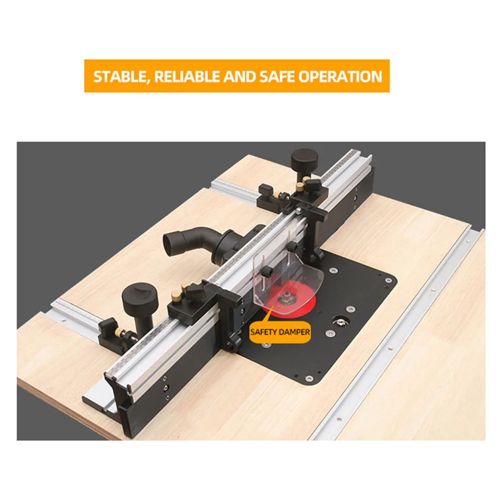 Inverted and Modified Carving Machine support Wood Milling and Trimming Machine support, DIY Sliding Groove Woodworking T-Groove