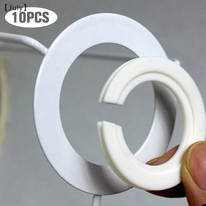 Adaptador de anillo de pantalla de lámpara E27 a E14, adaptador de anillo de pantalla de mesón de plástico, accesorios de iluminación portátiles, 5/10 Uds.