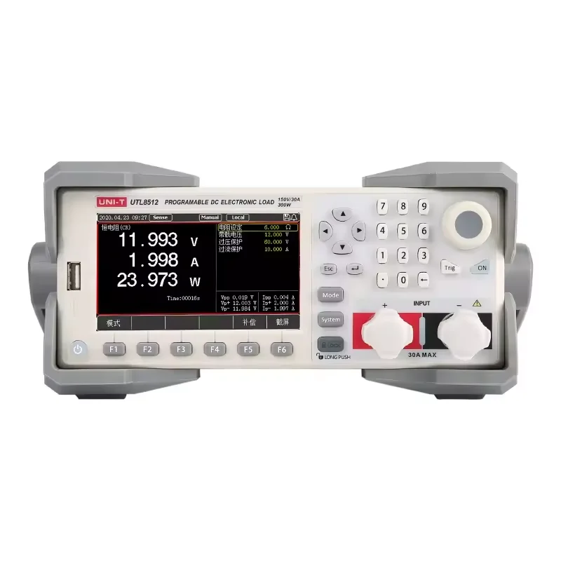 UNI-T UTL8512+ DC Electronic Load Battery Tester Power Tester  30A 150V 300W Programmable DC Electronic Load UTL8512