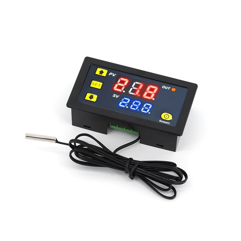 3er-Set W3230 Digitaler Temperaturregler – 12/24/ Produktbild-Vorschau 3
