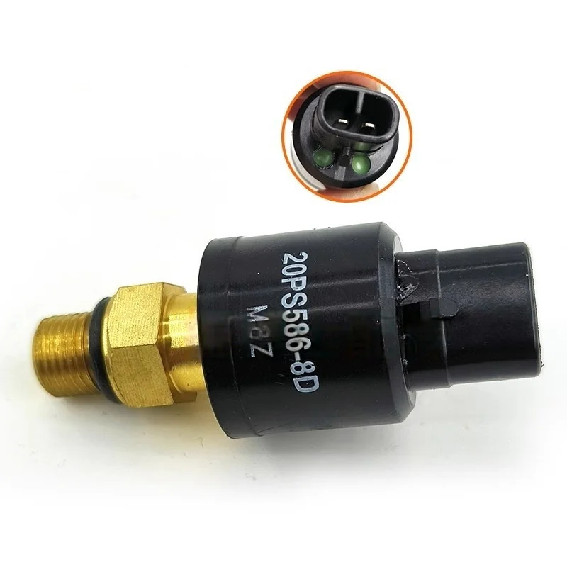 Hitachi ZX120 200 240-2-3 Excavator วาล์วกระจายสูงต่ําความดัน Sensor 20PS586-8D อุปกรณ์ Fit