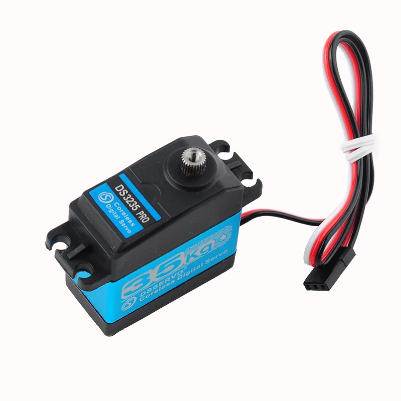 35KG DS3235 PRO Coreless Servo digitale 180/270 gradi Motoriduttore in acciaio inossidabile Impermeabile IP66 per 1:8 1:10 1:12 RC Car Robot