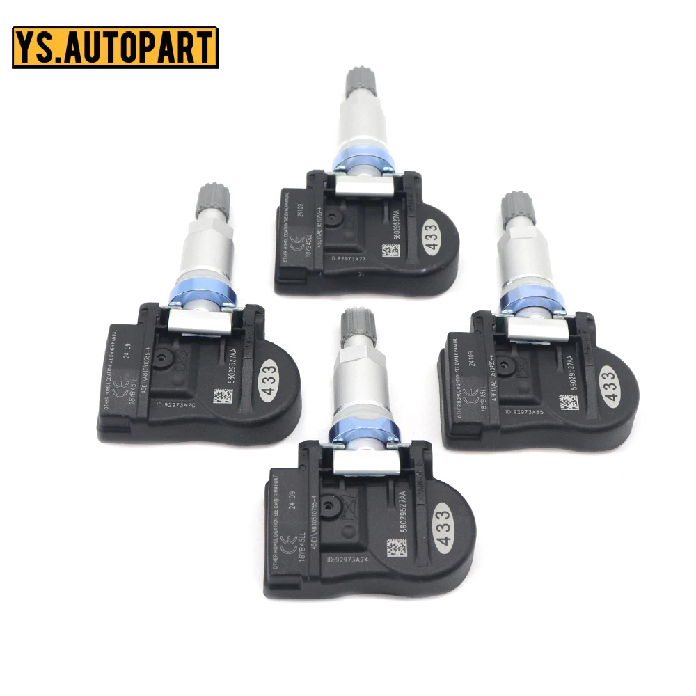 56029527AA TPMS Sensor FOR CHRYSLER 300 SEBRING TOWN & COUNTRY 2006-2010 Tire Pressure Monitoring System 433MHZ 68001698AC