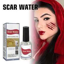 Makeup Scarring Liquid, Scarring Liquid Special Effect Make Up, Liquid Scar Makeup Cosmetic Special Effects Liquid For Halloween