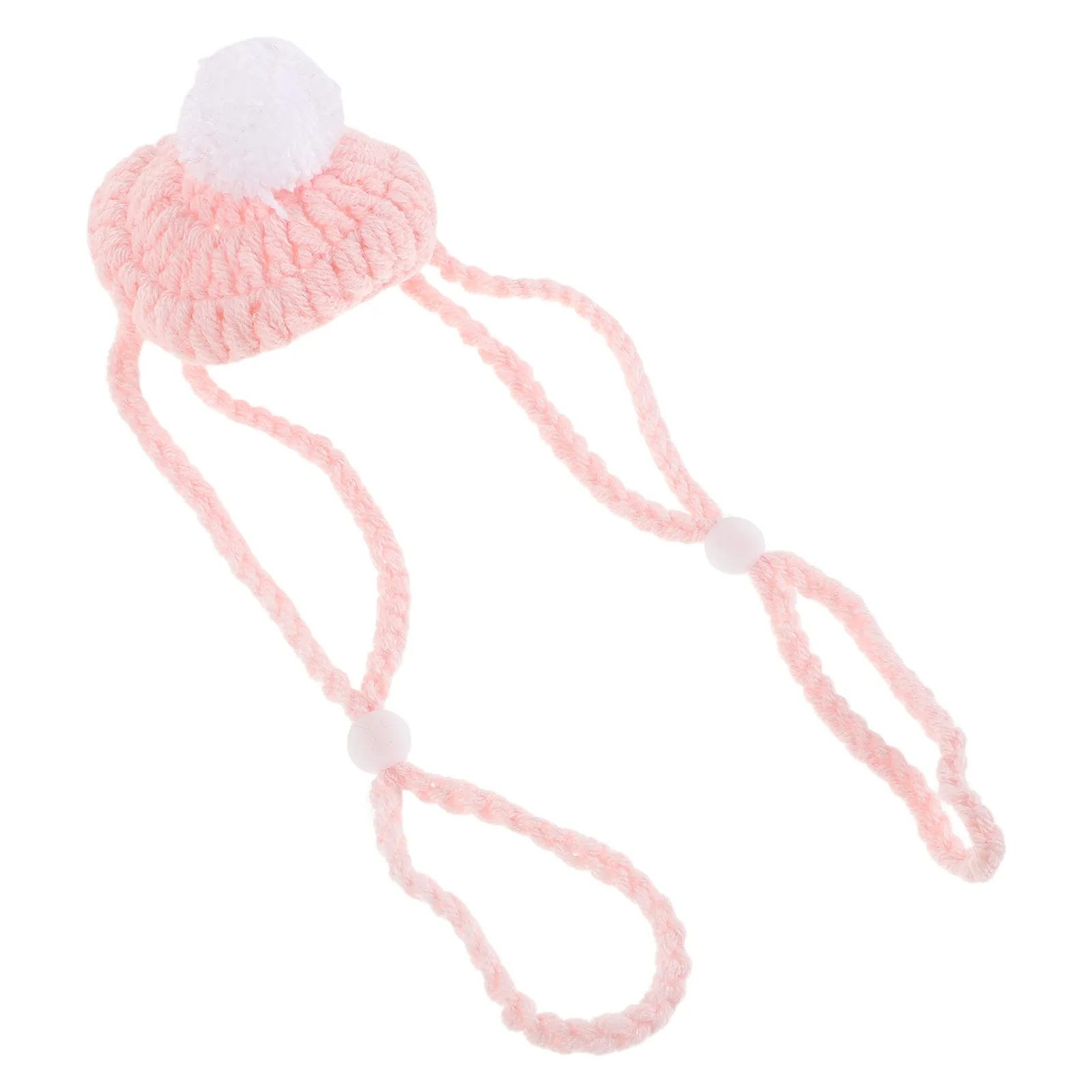 

Crochet Nose Warmer Mask Pink Soft Knitted Nose Bridge Cover Winter Unisex Cold Weather Nasal Protection Outdoor Ski Hiking