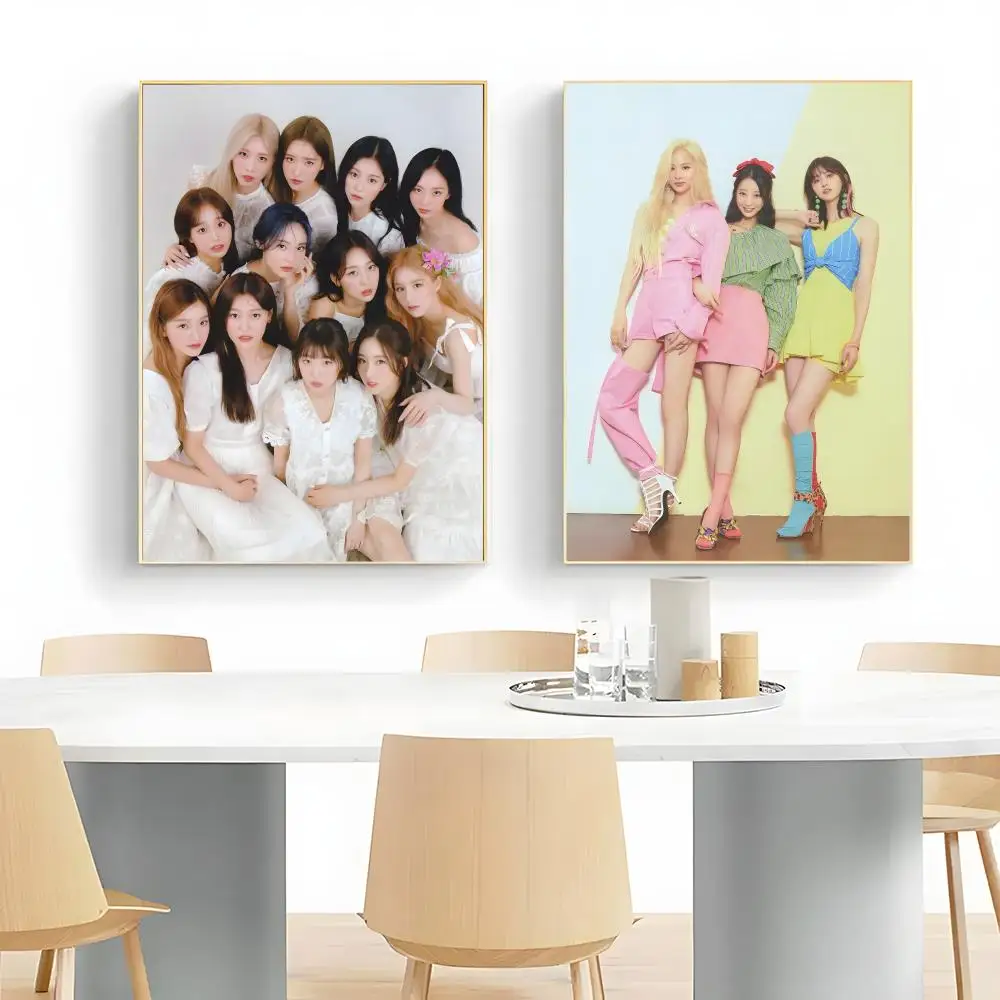 Stylish Girlgroup L-LOONA Poster Wall Art Print Decorative Mural Home Decor Gift Unframed