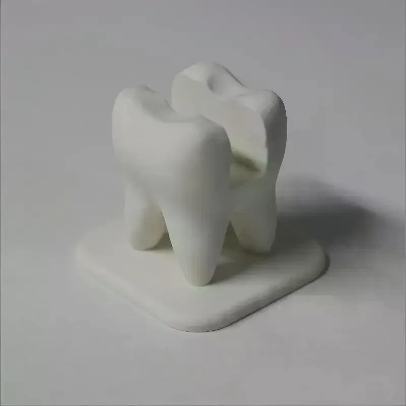 Teeth Styling Business Card Storage Box Clinic Front Desk Display Stand Desktop Decoration Ornaments Creative