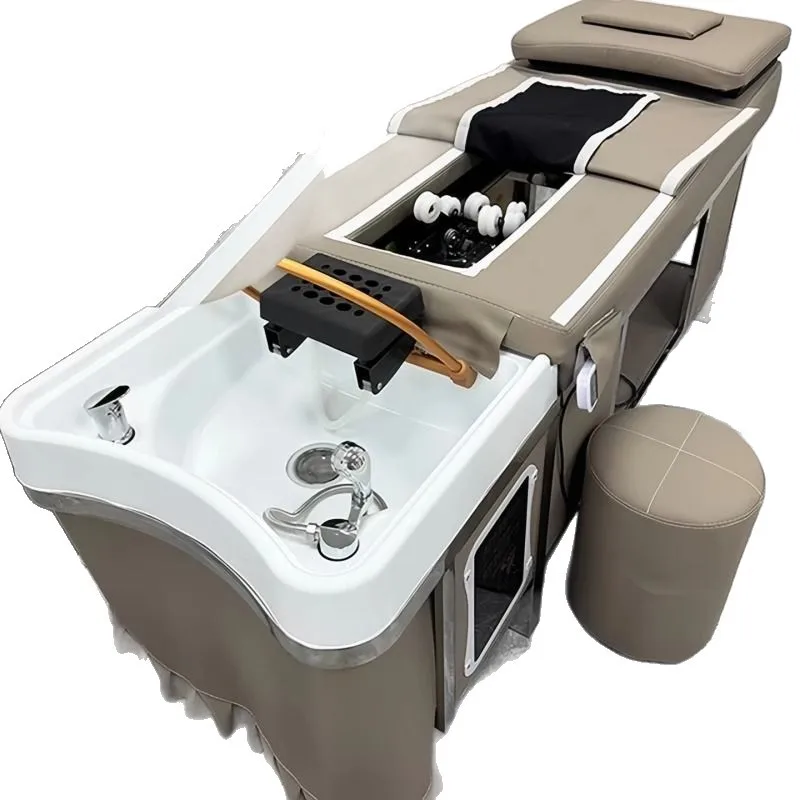 سرير شامبو للتدليك الكهربائي، سرير علاج احترافي لصالونات التجميل