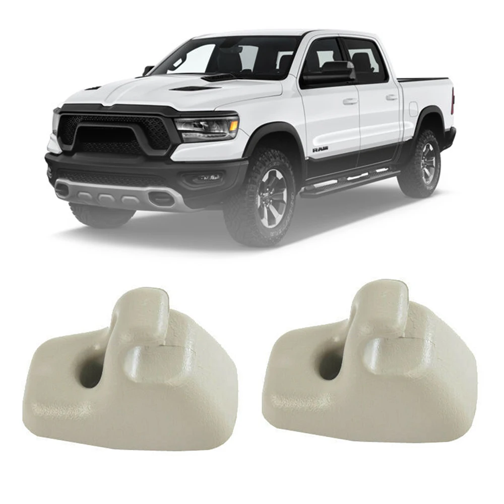 2Pc Car Front Sun Visor Retainer Clip for 2009-2019 Ram 1500 2500 3500 4500 5500