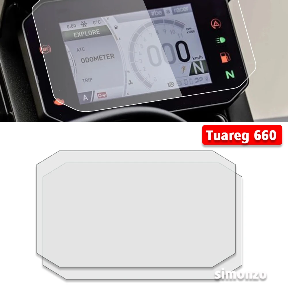 

Dashboard Protection Tuareg 660 For Aprilia RSV4 Tuono V4 Accessories 2022 Motorcycle Scratch Cluster Screen Instrument Film