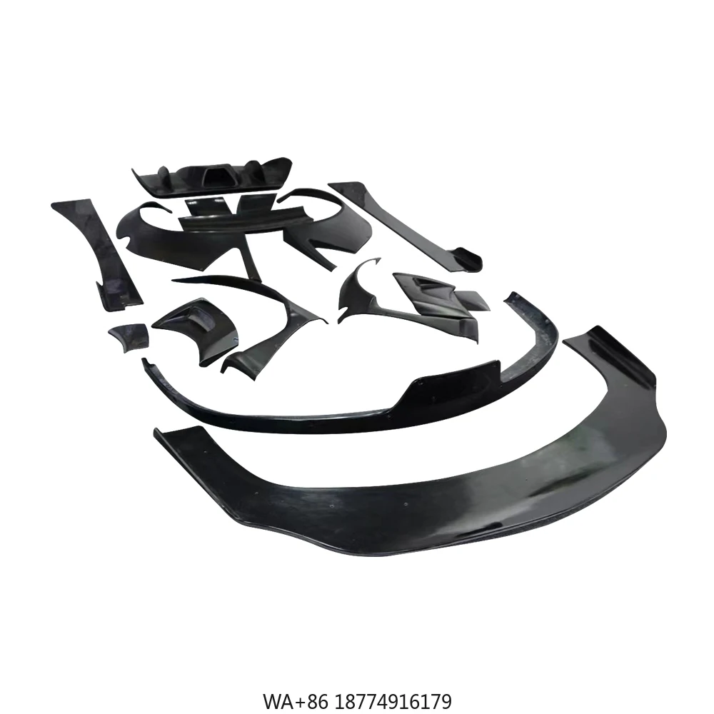 

Модернизированный комплект LB с широким корпусом, передняя губа, боковая юбка, задняя губа, заднее крыло, широкий спойлер, диффузор для F430