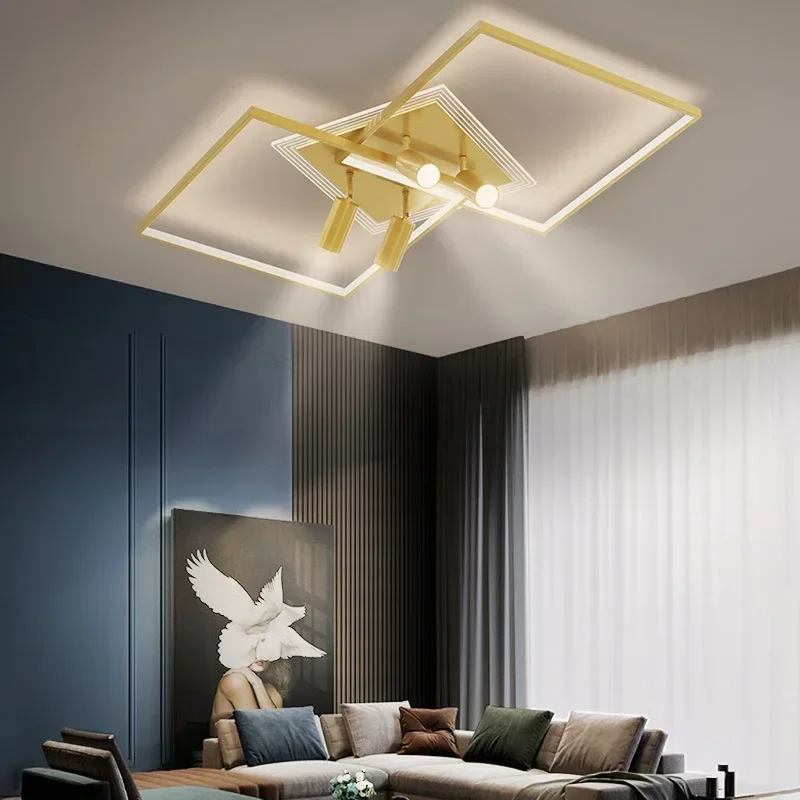SANDYHA Modern Simple Ultra-thin Home Living Room Ceiling Light Luxury Fashion Creative Spotlight Led Bedroom Restaurant Lamp