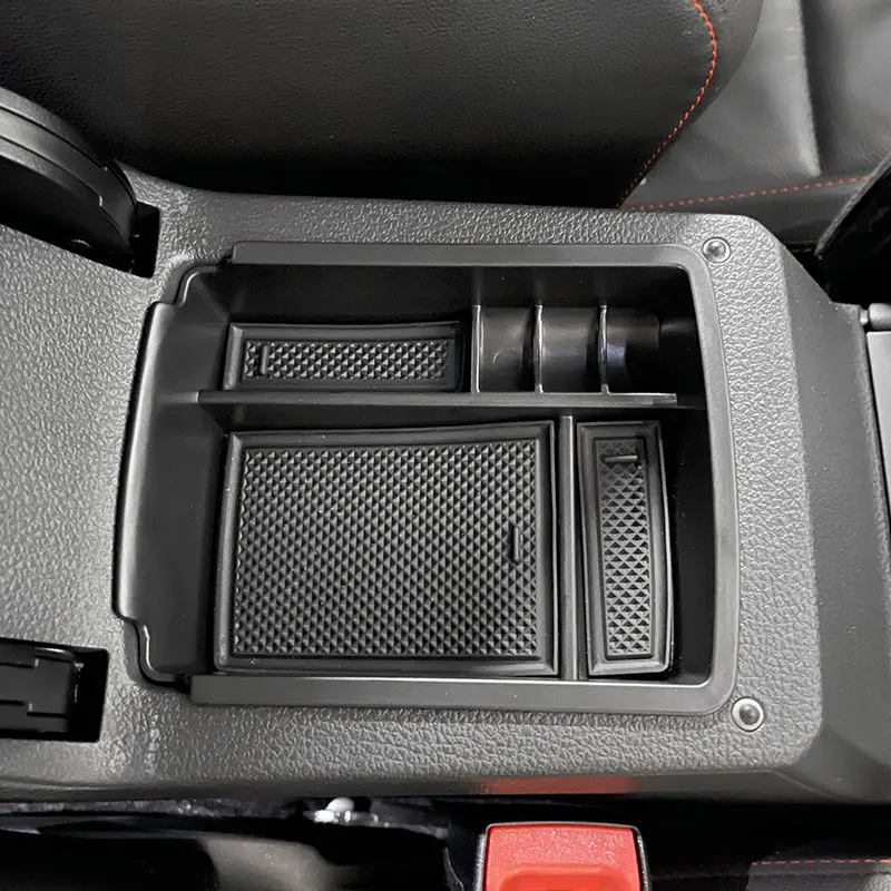 For VW Golf 7 MK7 VII 5G GT I R 2014 2015 2016 2017 LHD Car Center Control Armrest Storage Glove Box Card Phone Holder Organizer