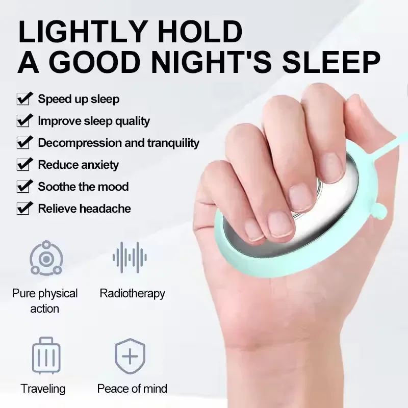 Sleep Aid,Brain Massage Adjust Heart Rate Relieve,Headache Focus Attention,Anxiety Relief Items,Improve Deep Sleep