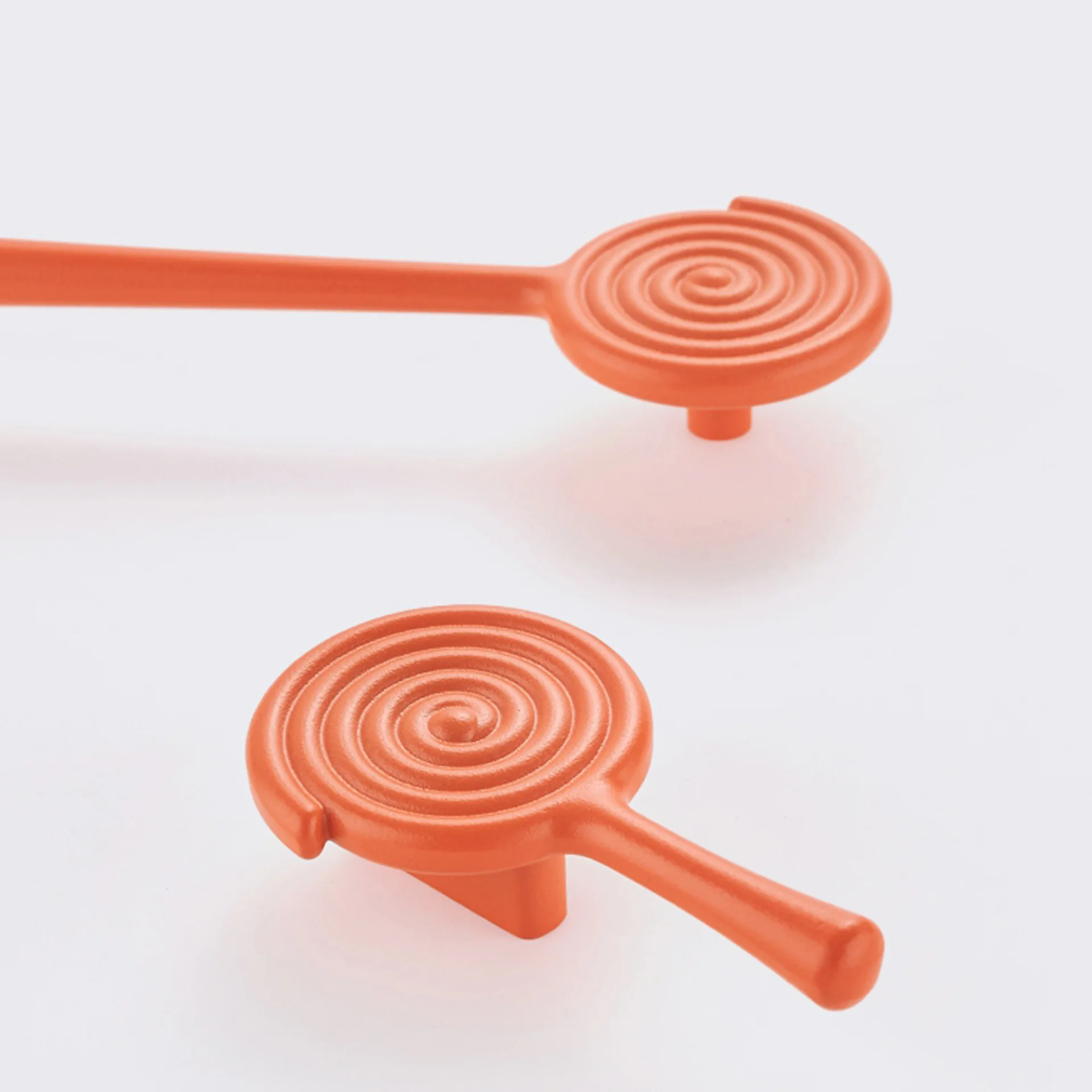 Exclusive Creative New High-end Children's Handle Drawer Single Hole Cabinet Wardrobe Door Handle Home Colorful Lollipop Handle