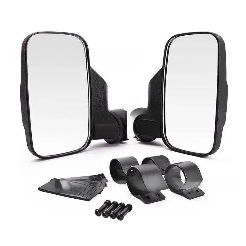 

Hot with 1.75"/2" Coiled Tubing Compatible with Most UTVs Side Mirror for Can-AM Maverick Kawasaki Pioneer UTV ATV High Quality