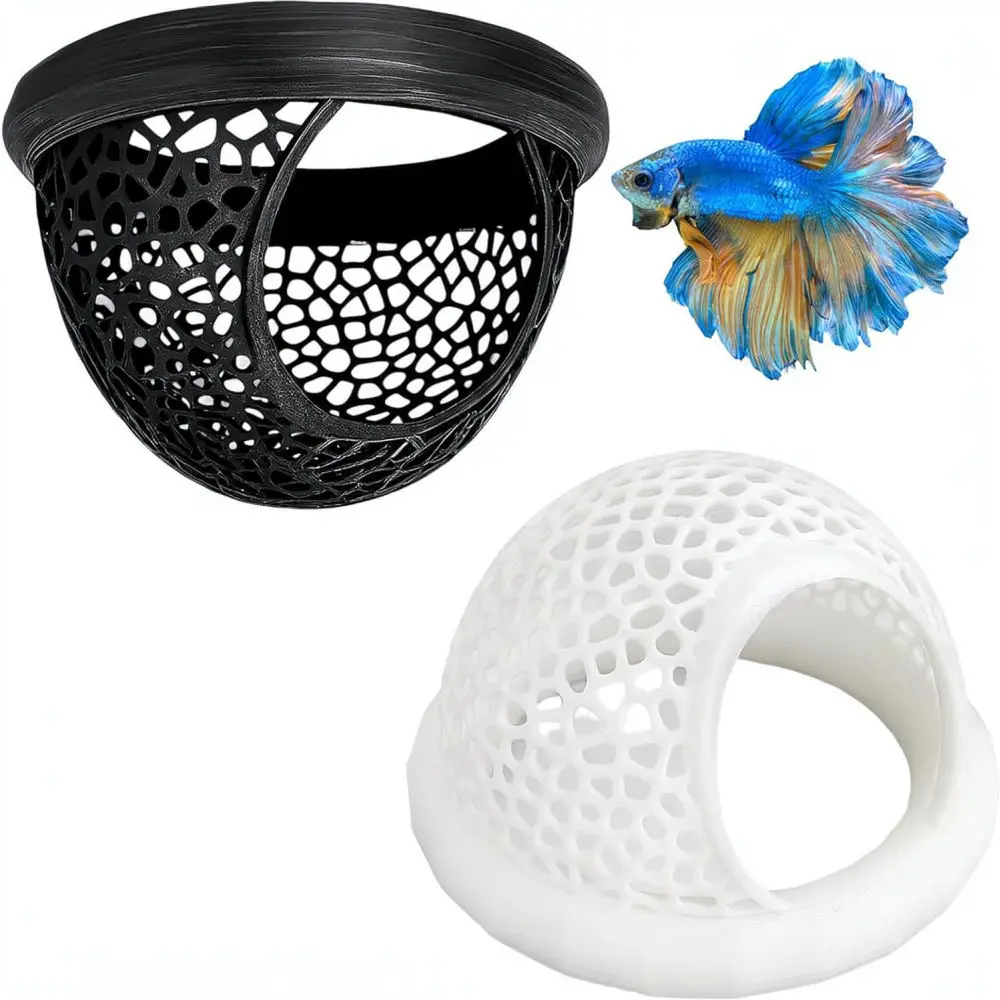 Artificial Leaf Hammock For Betta Fish Resting Station Aquarium Decor Natural Habitat Bed For Tank Pet Accessories
