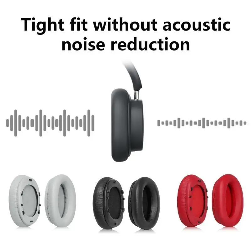 652F Cuscinetti Auricolari Ricambio per W800BT W808BT W800X Cuffie Cuscinetti Auricolari In Morbida Pelle Memory Foam Cuffie