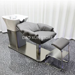 Japanese Head Spa Beds Hair Washing Luxury Fashion Shampoo Chair Salon Minimalistic Shampouineuse Salon Equipment MQ50SC