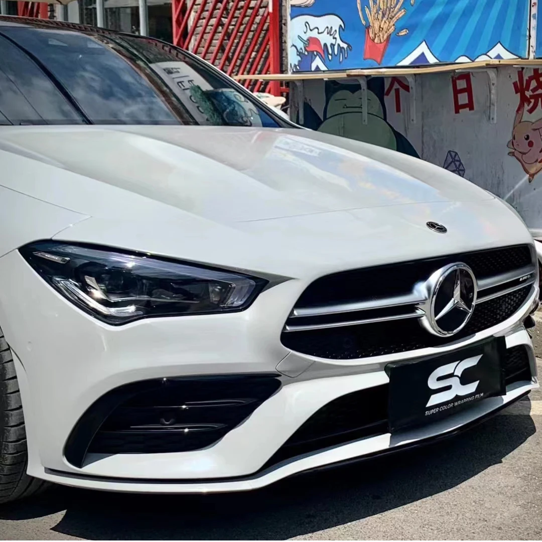 Volcano Grey PET Car Wrap Glossy Vinyl Surface Protection Film Auto Body Decal Waterproof Paint Protection Film