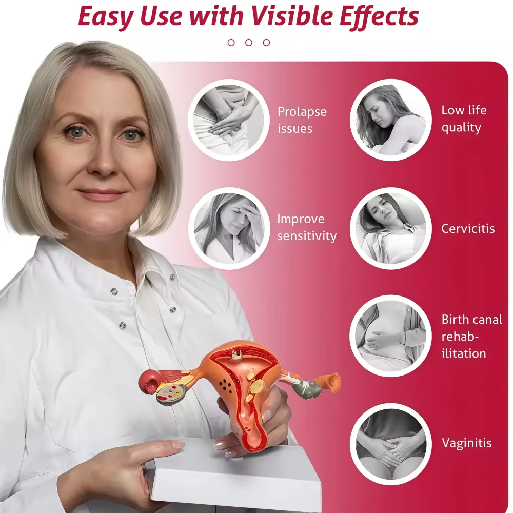 الصحة المهبلية تشديد عصا المهبل مدلك هزاز المهبل تجديد صحية منخفضة المستوى جهاز العلاج بالليزر البارد