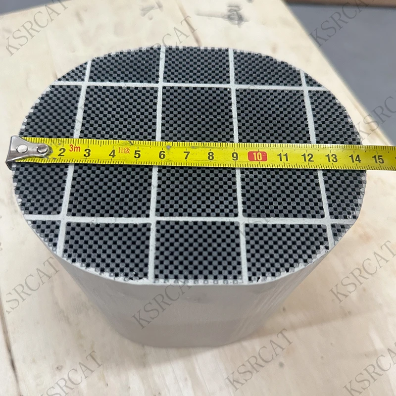 

182x97x152 DPF Silicon Carbide Honeycobe Core For Diesel Engines Reduces Ash And Exhaust Black Filter diesel filter