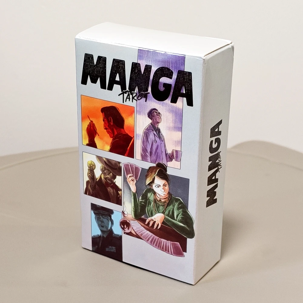 

Manga Tarot Deck - 78 Cards Anime Style Tarot Modern Storytelling Divination Deck 10.3 X 6 Cm for Beginners & Experts