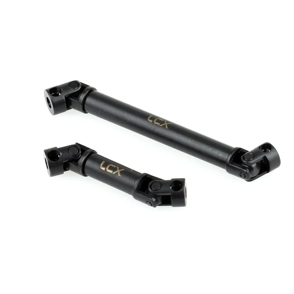 LCX Racing 1/24 RC voiture sur chenilles en acier dur ensemble d'arbres d'entraînement centraux pour Axial SCX24 JT gladiator mises à niveau pièces accessoires