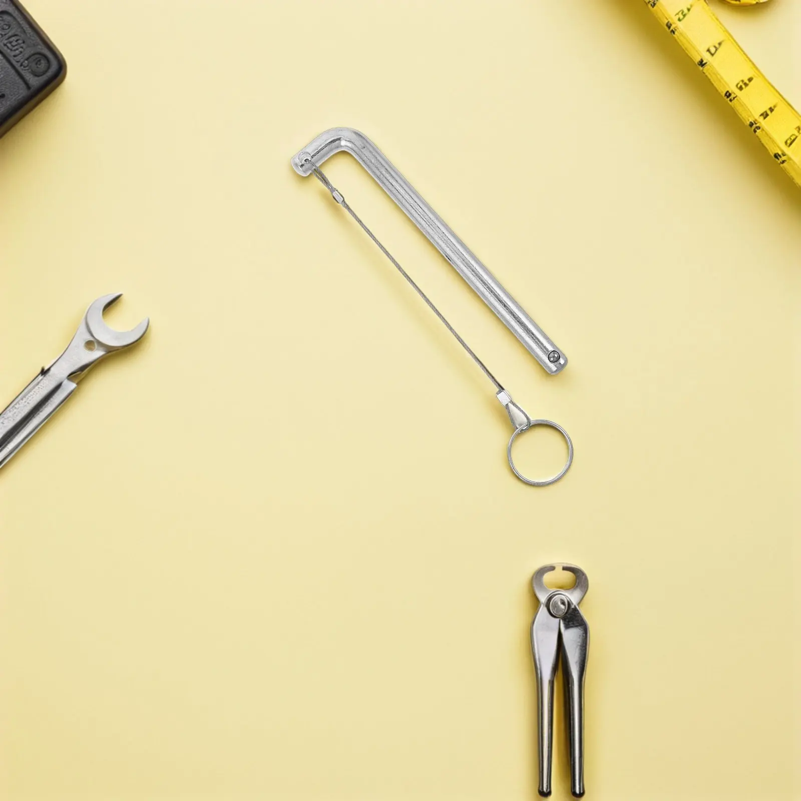 

6Pcs Ball Locking Safety Pins Push Button Quick Release Locking Cotter Pins Marine Hardware Boat Bimini Top Vehicle