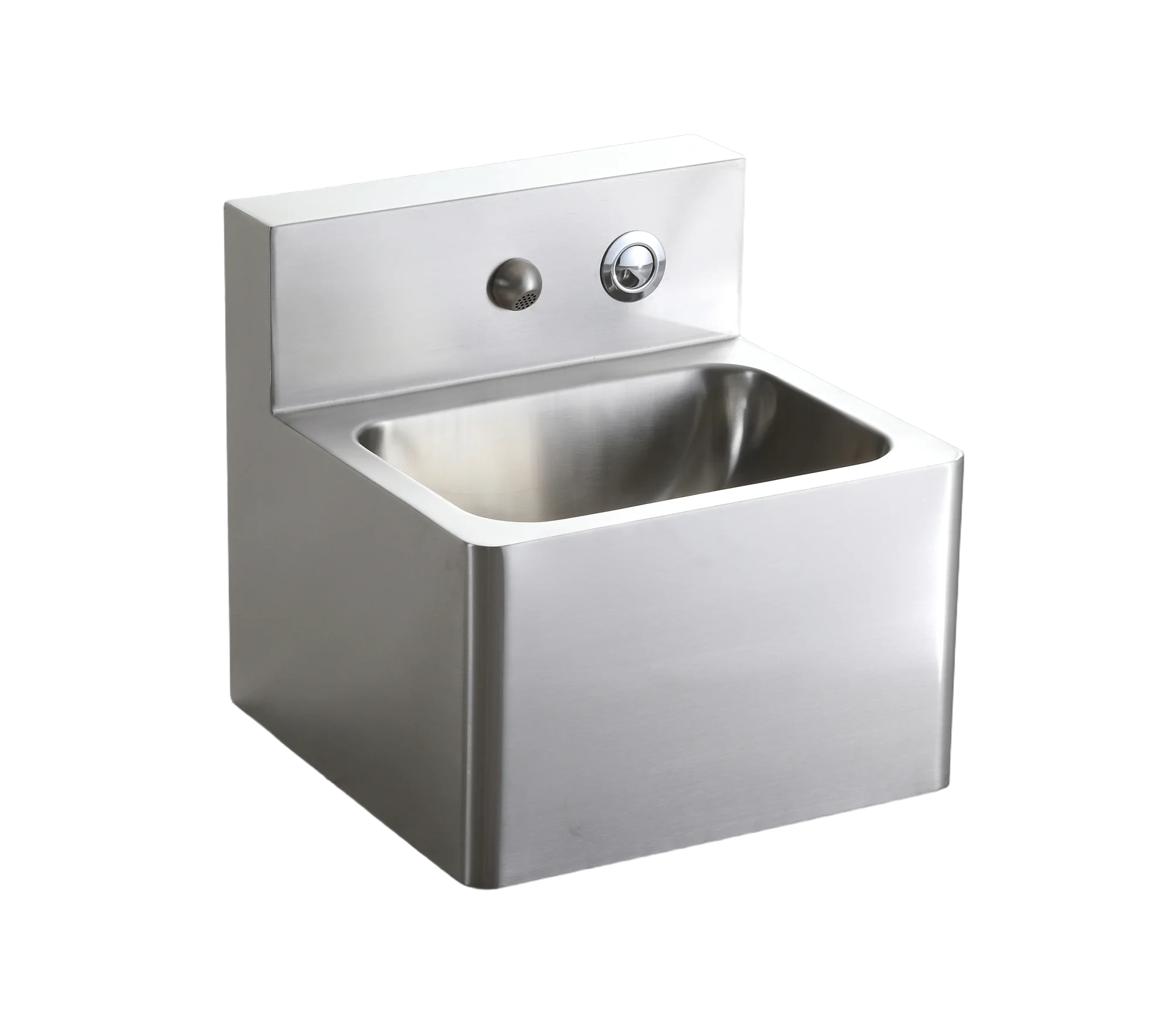The Inner Wall of Stainless Steel Washbasin Is Smooth Without Dead Angle, and It Drains Quickly Without Water Accumulation.