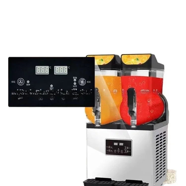 

Stainless steel, commercial snow melt machine, horizontal bar two-cylinder three-cylinder four-cylinder