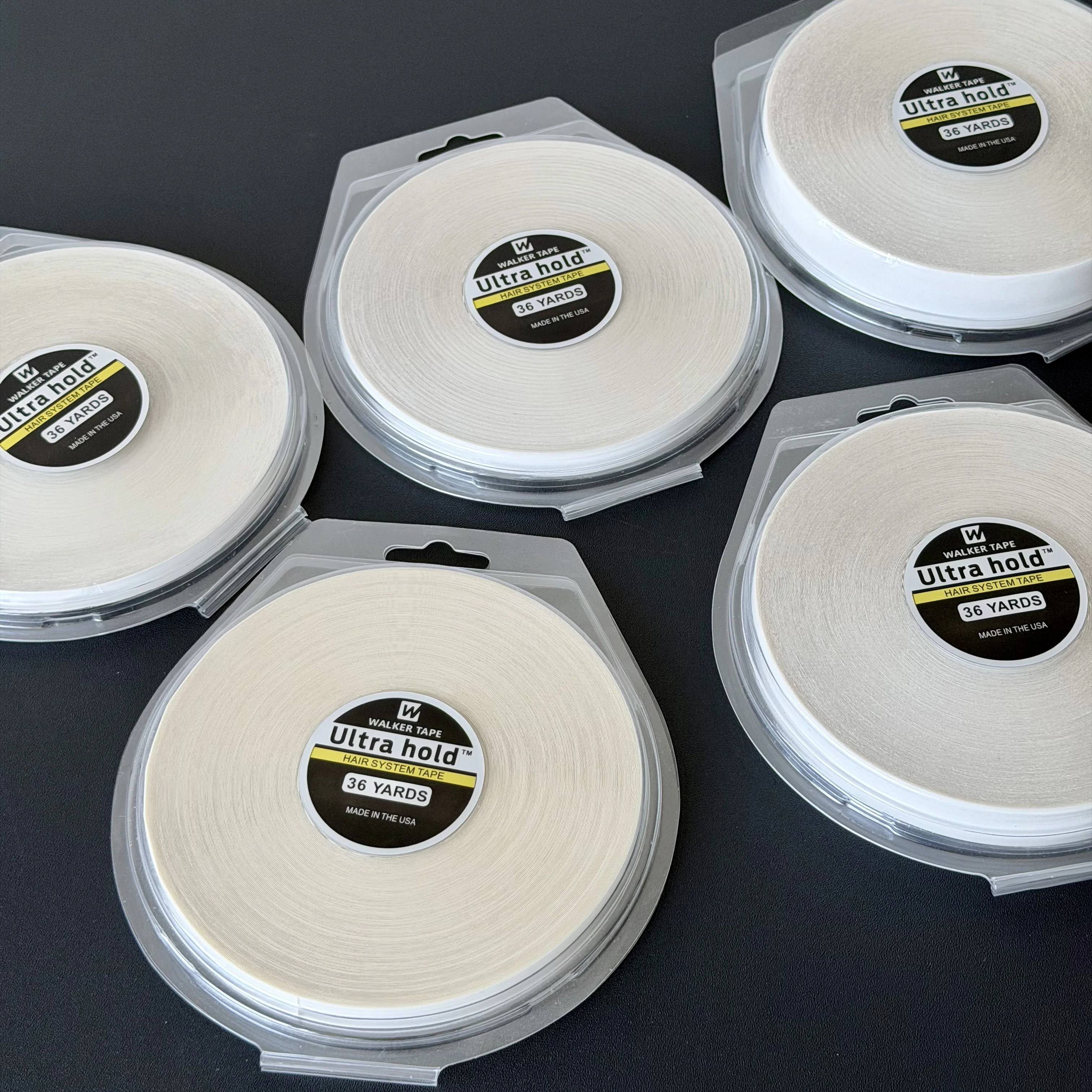 Wholesale All with Box Walker Ultra Hold Tape 3/12/36 Yards Strong Adhesive Hair System Tape for Lace Wigs Toupees