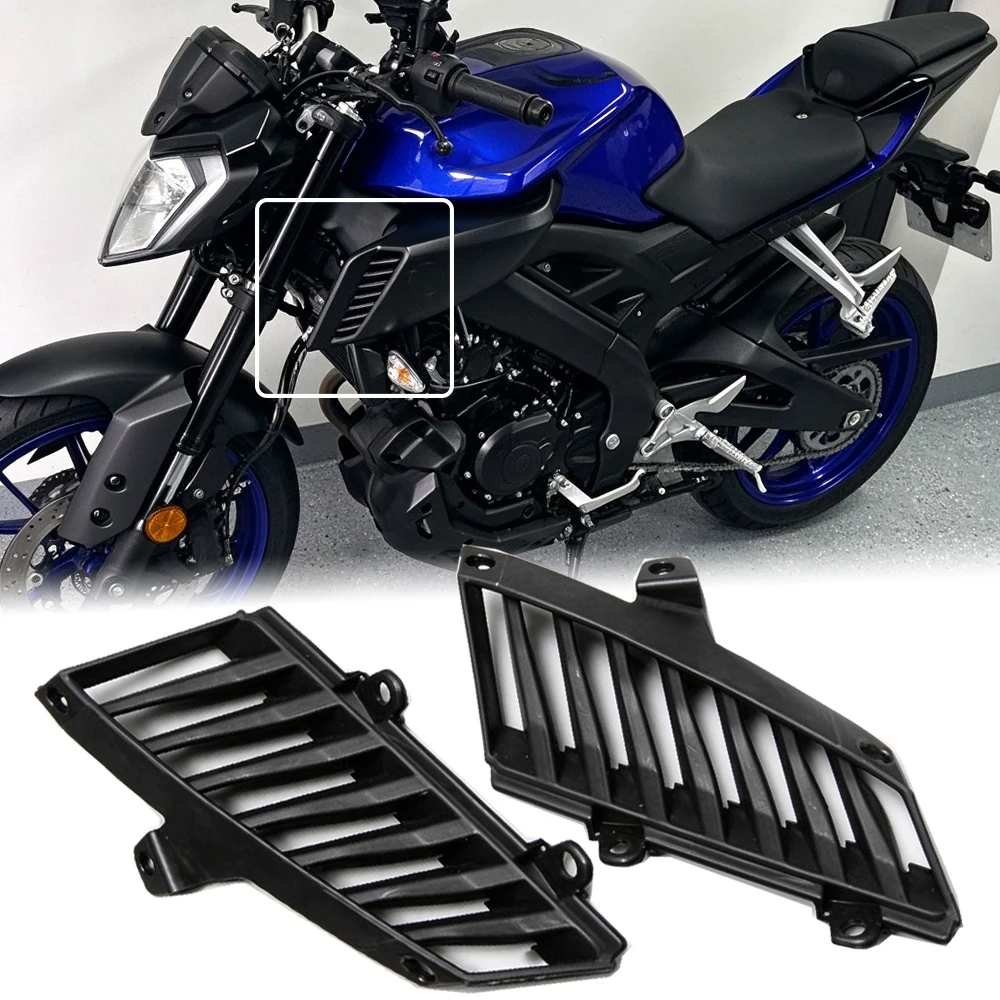 MT125 Tank Side Cover Air Vent Intake Trim Panel Grill Fairing Cowl for Yamaha MT-125 2015 2016 2017 2018 2019 MT 125 Parts Moto