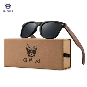Brand de madera Oi Gafas de sol de madera natural Hombres Polarizados Gafas Sun Wood Oculos de Sol Masculino Nuevos marcos TR90 8 Mejores Ventas Oakley Portal - №7