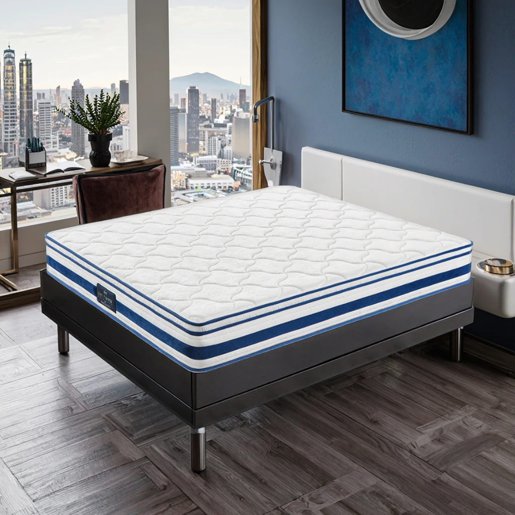 رخيصة عالية الجودة مضغوطة وتلف في صندوق مرتبة زنبركية للجيب المستقل للاستخدام القديم #1