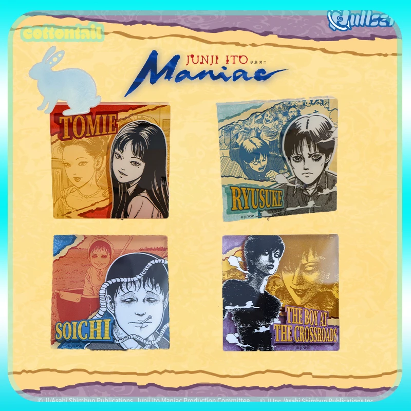 

Original Nullset Junji Ito Maniac Acrylic Manga Card Brick Tomie Animation Peripheral Acg Stand Desktop Ornament Figure Gift