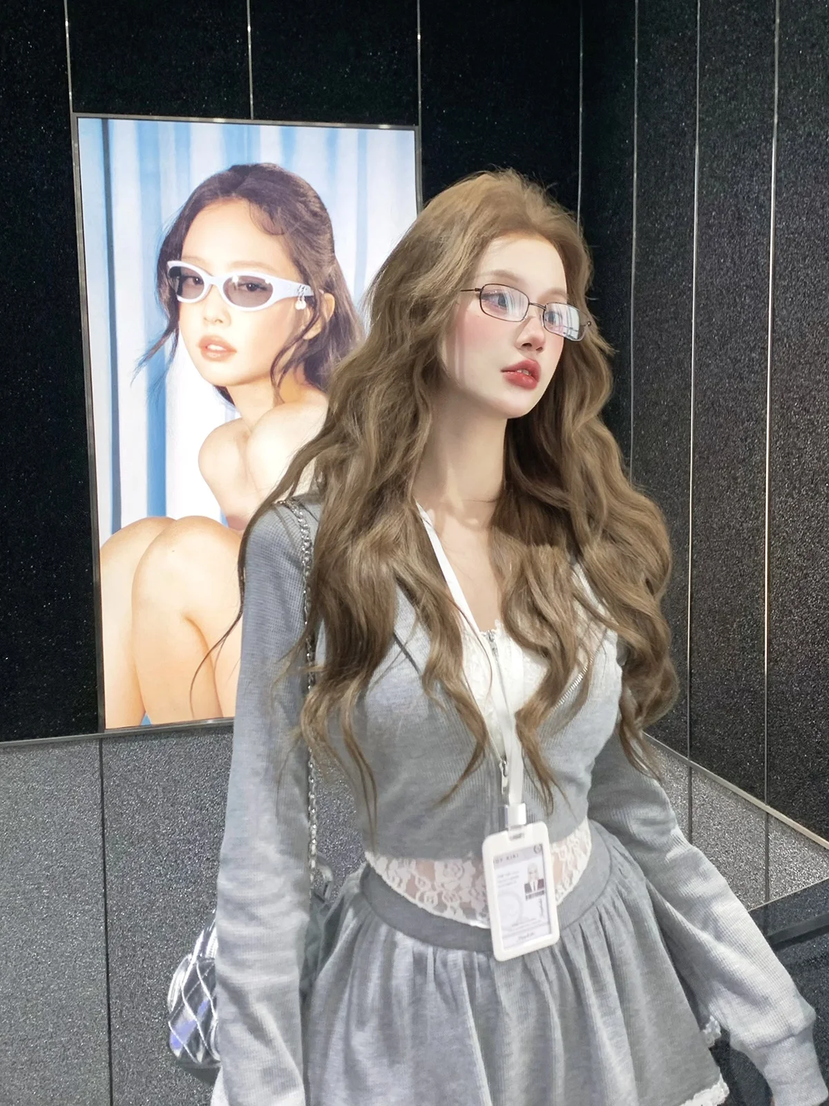 

Joykiki Sli ort Jaet for Women Spring Autumn Slimming Sexy Cool up Practice Girl's Clothing Commute Sle Zipper C...