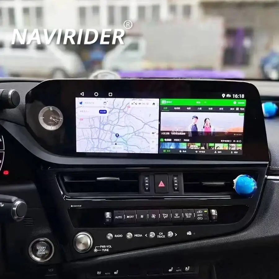 For Lexus ES300H ES350H ES300 ES330 ES350 2022 Android 13 Multimedia Stereo Screen Car Radio Video CarPlay 12.3