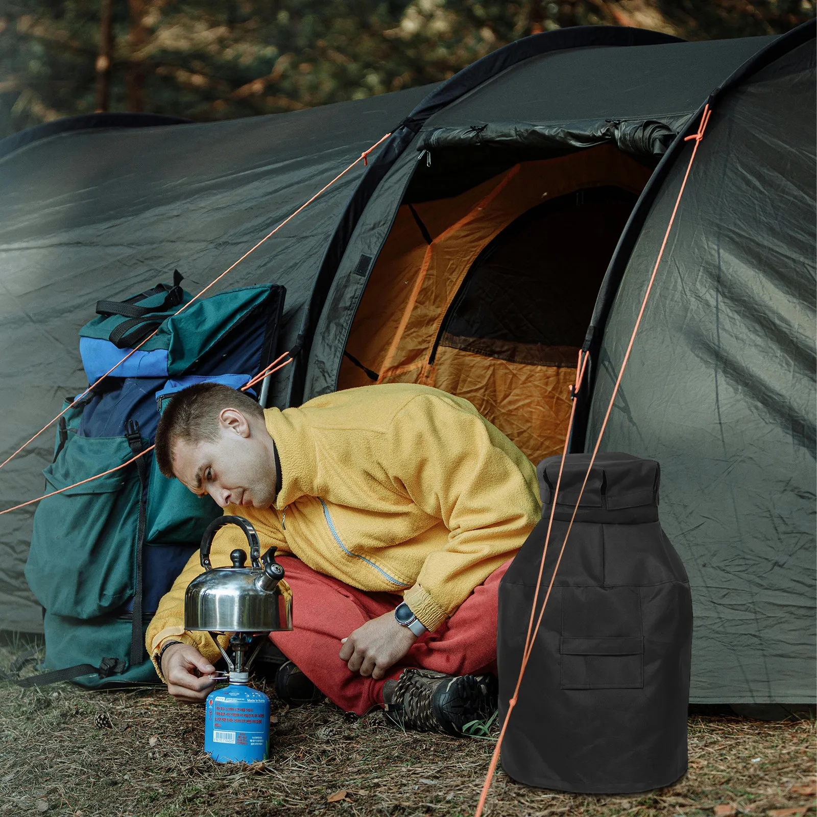Outdoor Gas Cylinder Cover 420 - огляд і ціна Outdoor Camping Grill