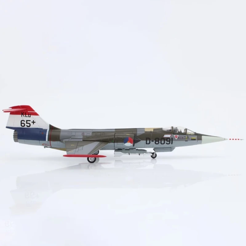 Diecast 1:72 Scale HA1074 F104 fighter F-104G Dutch Air Force Alloy Finished Simulation Model Static Decoration Souvenir Gifts