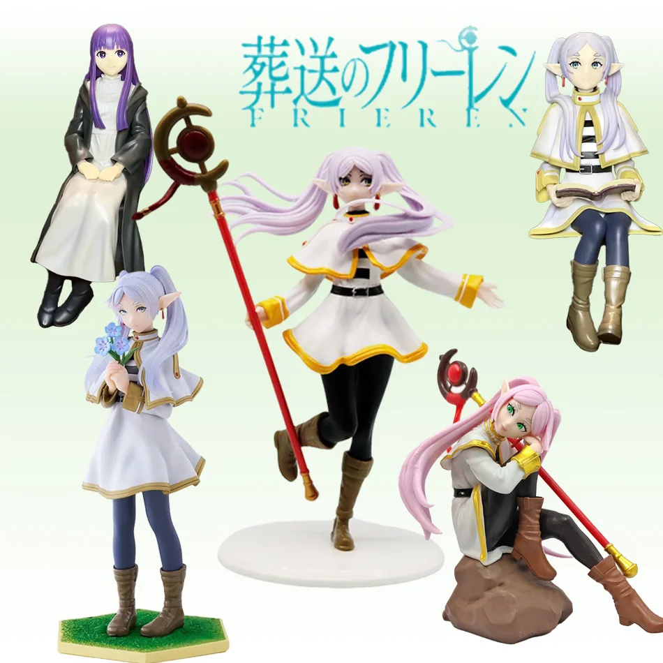 شخصية Noodle Stopper Frieren Action، Beyond Journey's End، شخصية الرسوم المتحركة، نموذج المجموعة، تمثال Frieren #1
