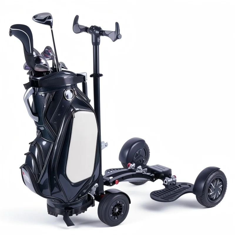 

ESWING ES1388 Foldable 2-in-1 Four Wheel 1600W Electric Golf Trolley Scooter for Adults Fashion Design