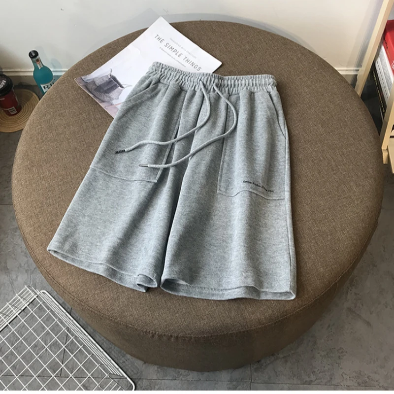 여름 신상 캐주얼 프린트 반바지 여성용 루즈핏 패셔너블 사이클링 다용도 홈 스포츠용 반바지