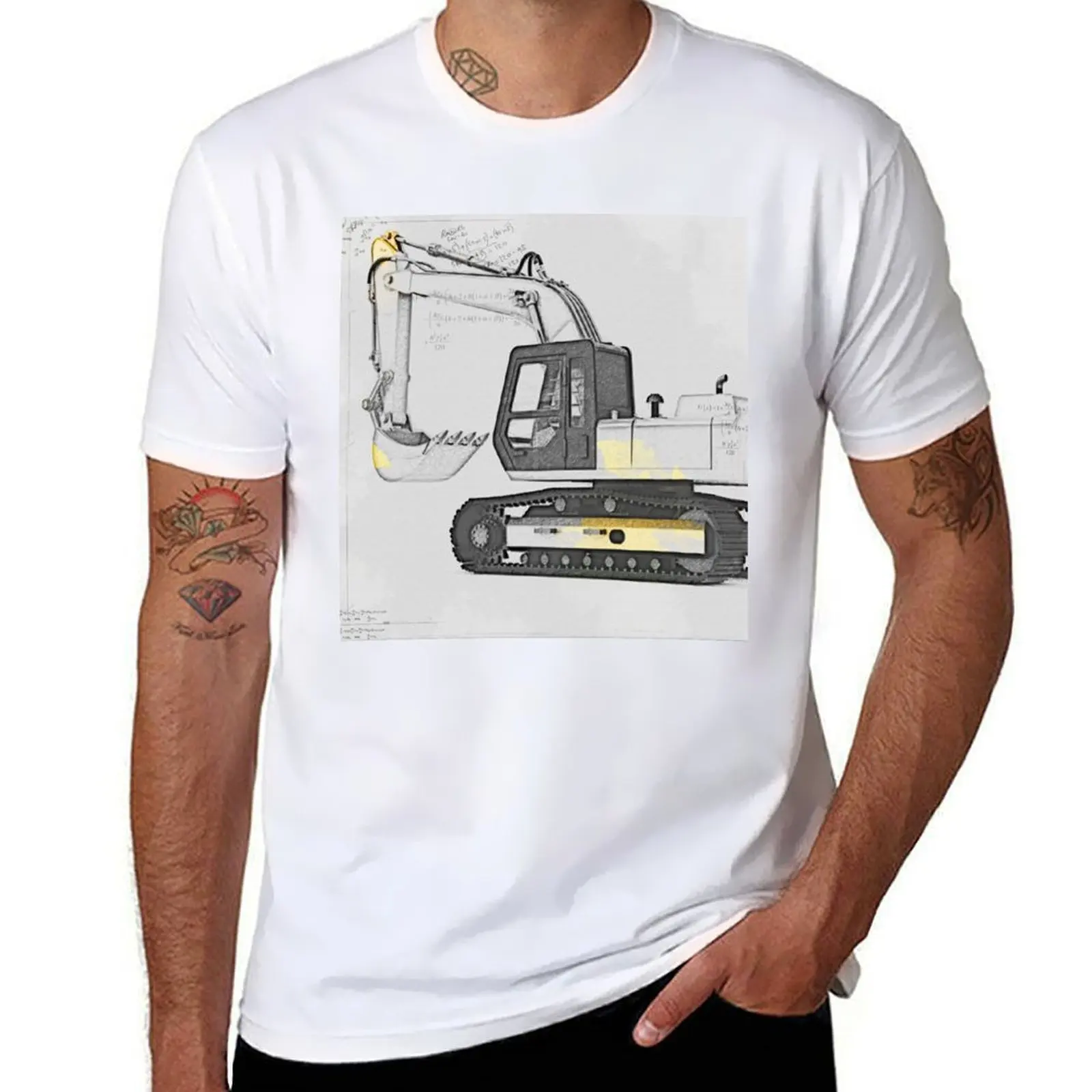 

Color abstract Truck T-Shirt Casual All Match Short Sleeve T-Shirt